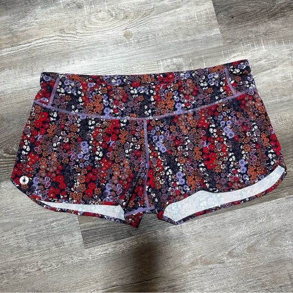 Smartwool Women’s Active Merino Lined Short Size Large floral - Picture 3 of 7